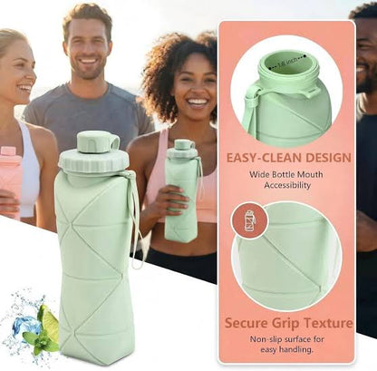 Silicone Foldable Water Bottle