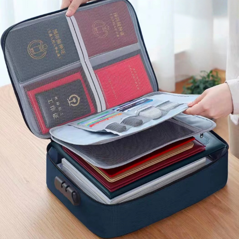 Premium Document Storage Organizer Bag