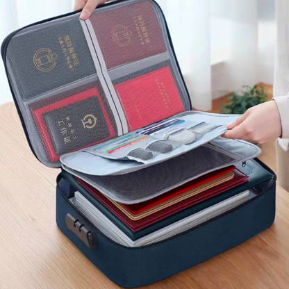 Premium Document Storage Organizer Bag