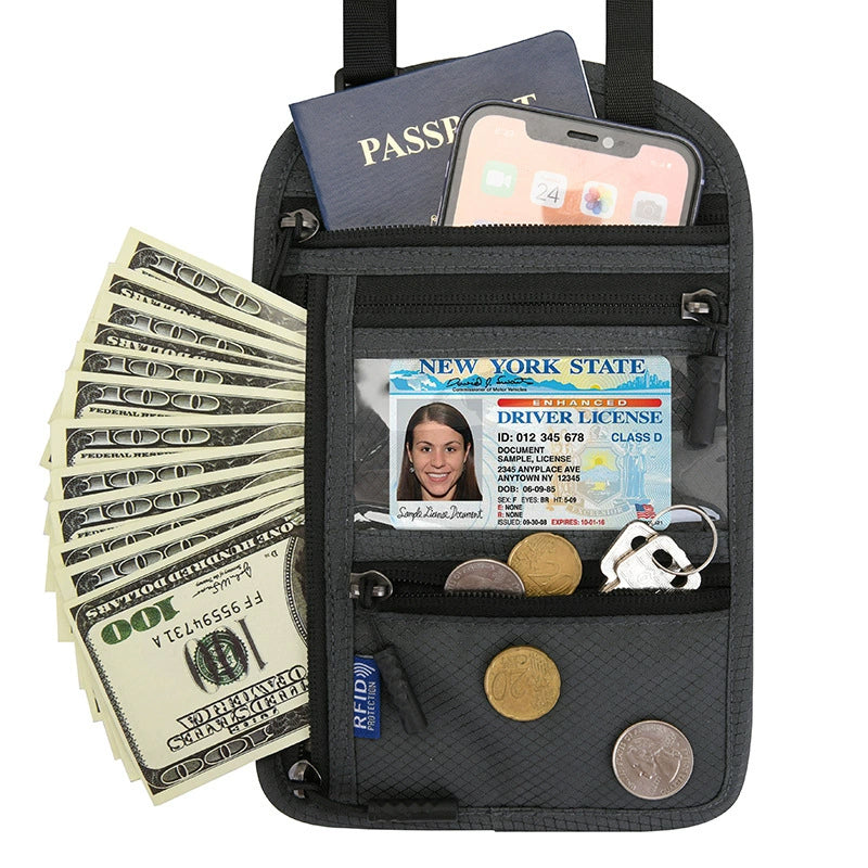 Premium Anti-Theft Neck Travel Pouch