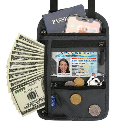 Premium Anti-Theft Neck Travel Pouch