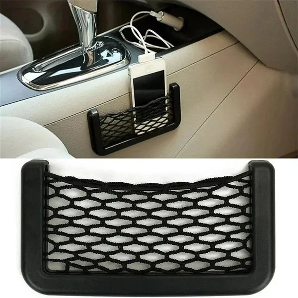 Car Seat Side Mesh Storage Pocket