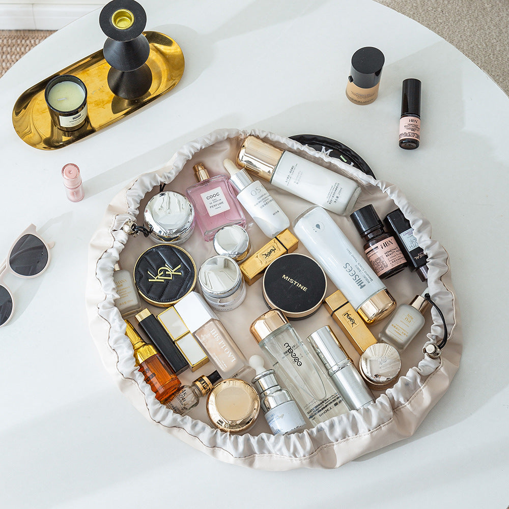 Premium Drawstring Makeup & Cosmetic Organizer
