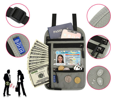 Premium Anti-Theft Neck Travel Pouch