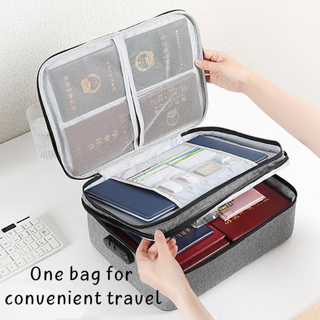 Premium Document Storage Organizer Bag