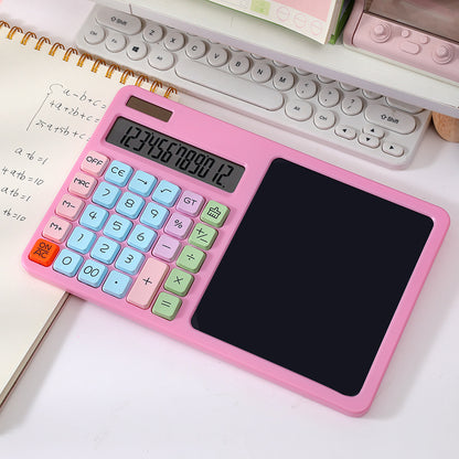 Premium 2-in-1 Calculator & LCD Writing Tablet