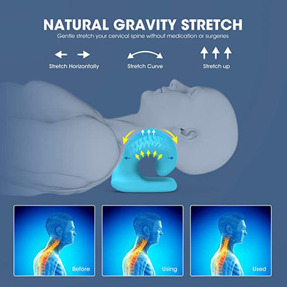 Premium Cervical Neck Stretcher Pillow