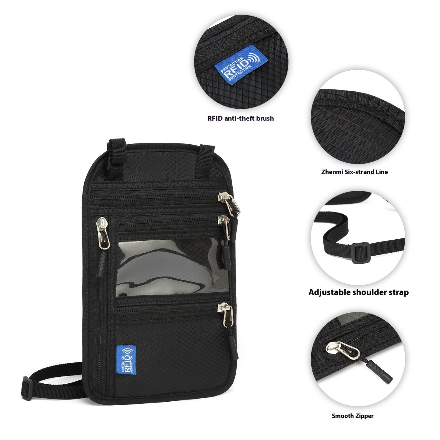 Premium Anti-Theft Neck Travel Pouch