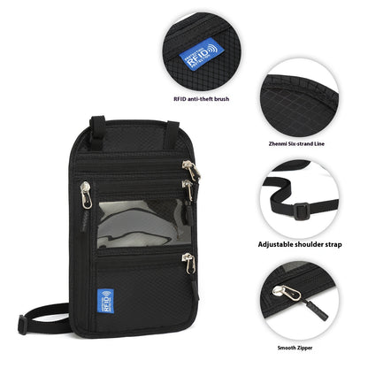 Premium Anti-Theft Neck Travel Pouch
