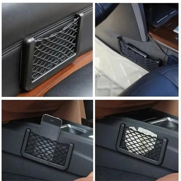 Car Seat Side Mesh Storage Pocket