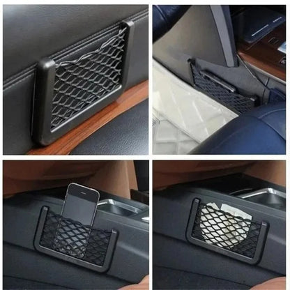 Car Seat Side Mesh Storage Pocket