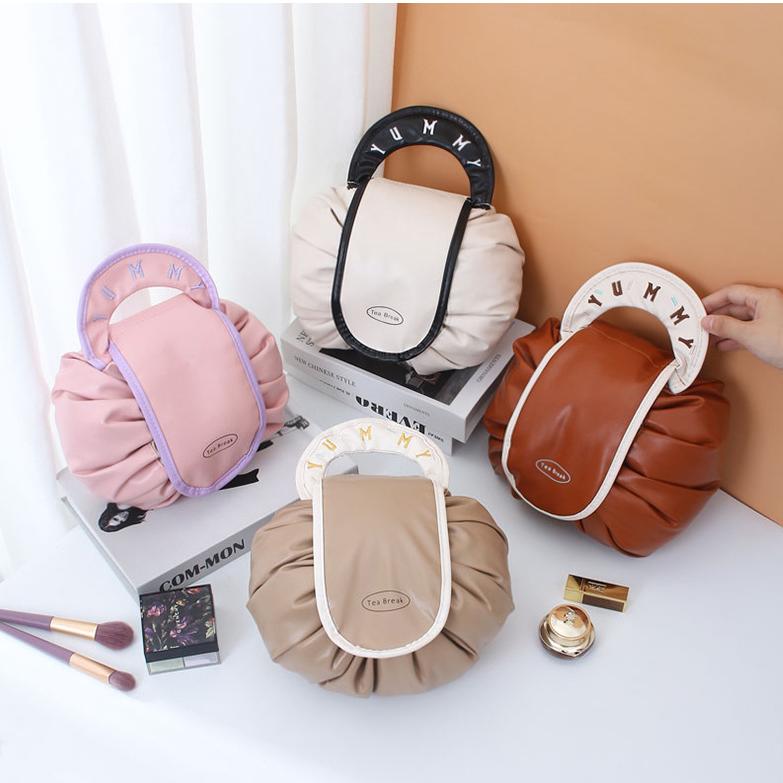 Premium Drawstring Makeup & Cosmetic Organizer