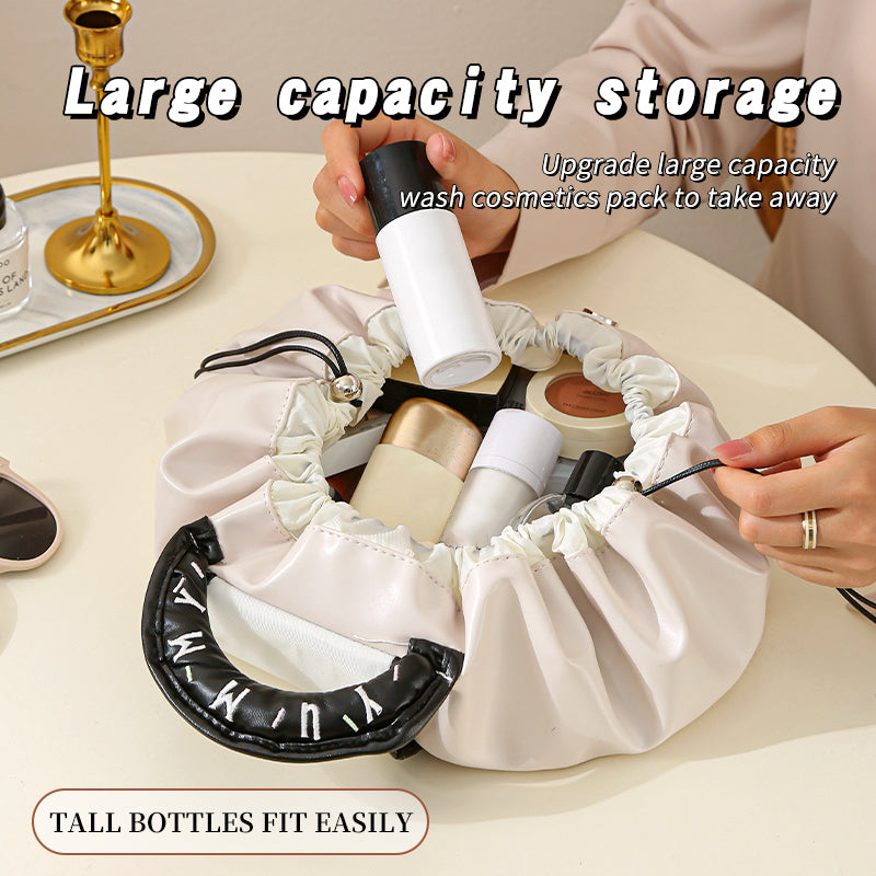 Premium Drawstring Makeup & Cosmetic Organizer