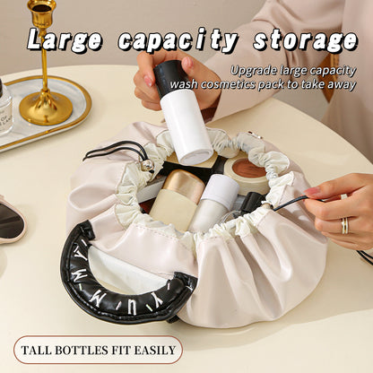Premium Drawstring Makeup & Cosmetic Organizer