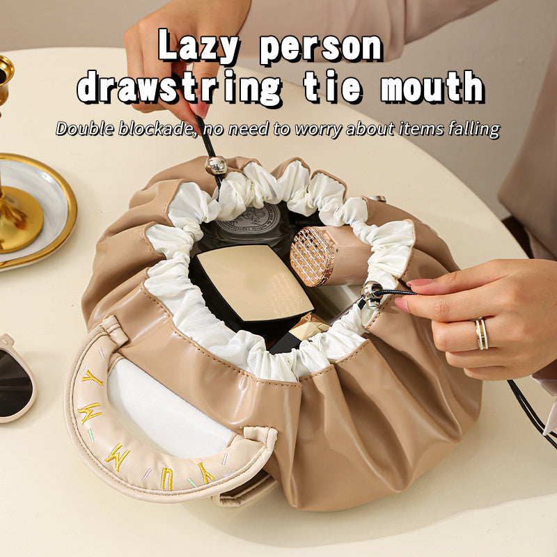 Premium Drawstring Makeup & Cosmetic Organizer