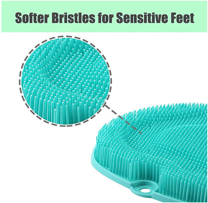 Premium Silicone Foot & Body Scrubber With Suction Cups