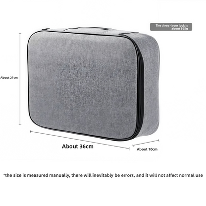 Premium Document Storage Organizer Bag