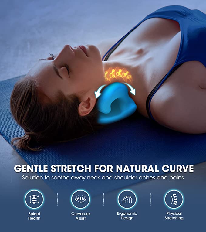 Premium Cervical Neck Stretcher Pillow