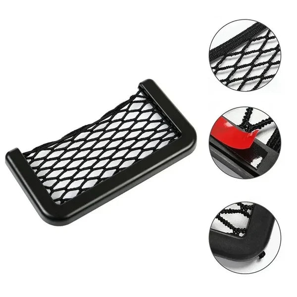 Car Seat Side Mesh Storage Pocket