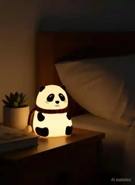Cute Panda Sleep Night Lamp