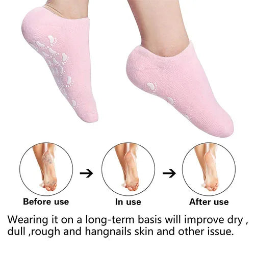 Soft Silicone Gel Socks