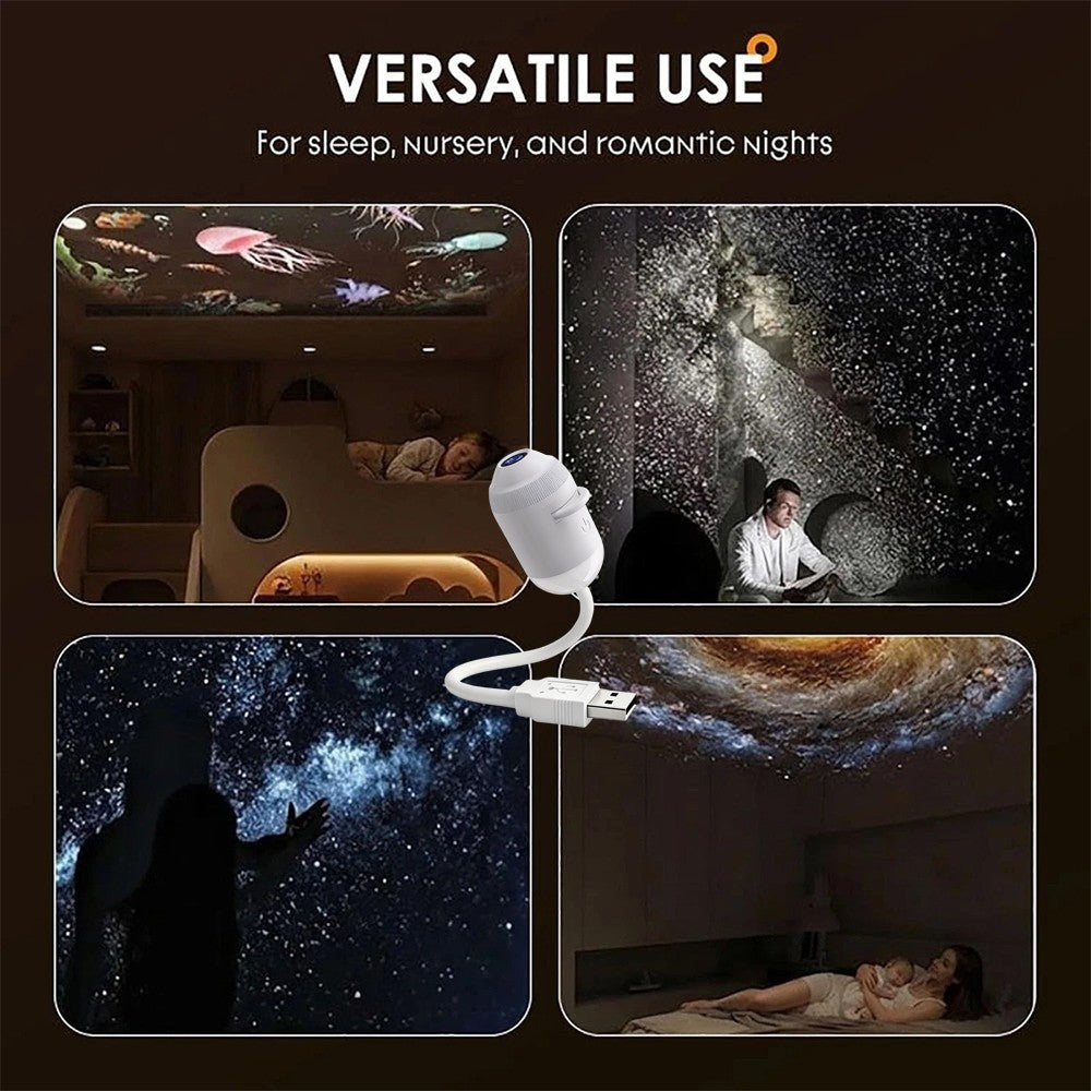 Portable USB Galaxy Night Light